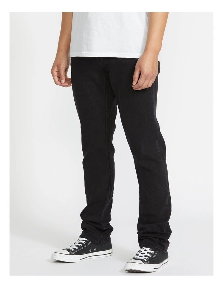 Vorta Denim Jeans in Black image 3
