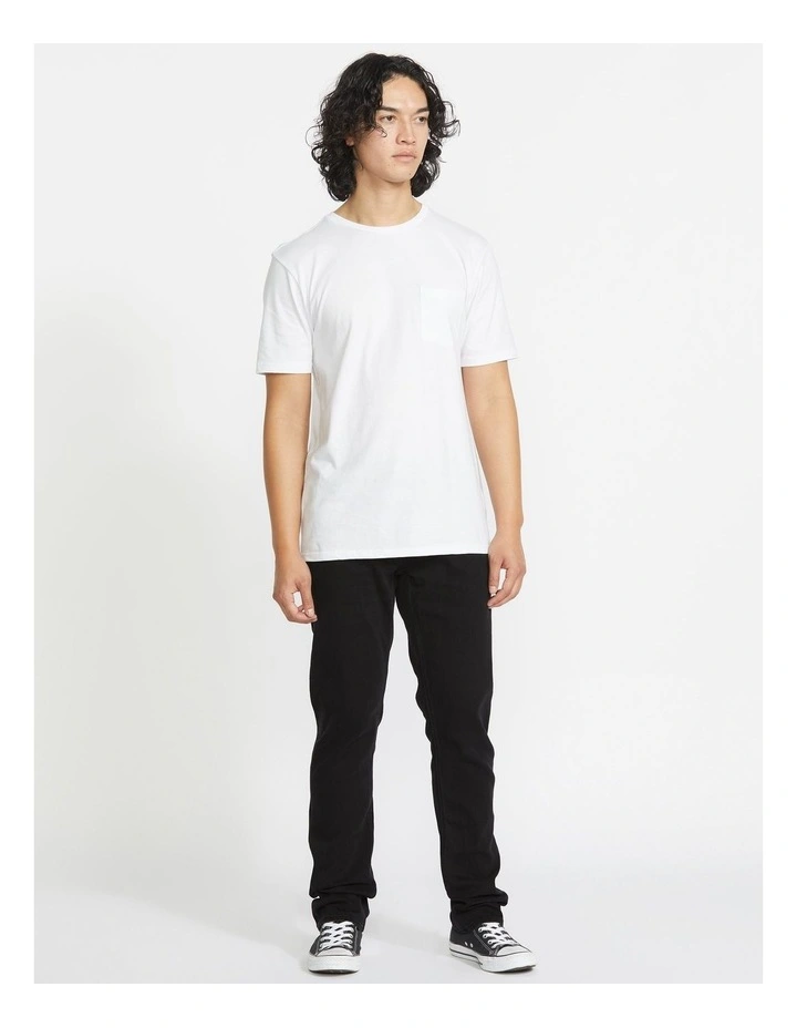 Vorta Denim Jeans in Black image 5