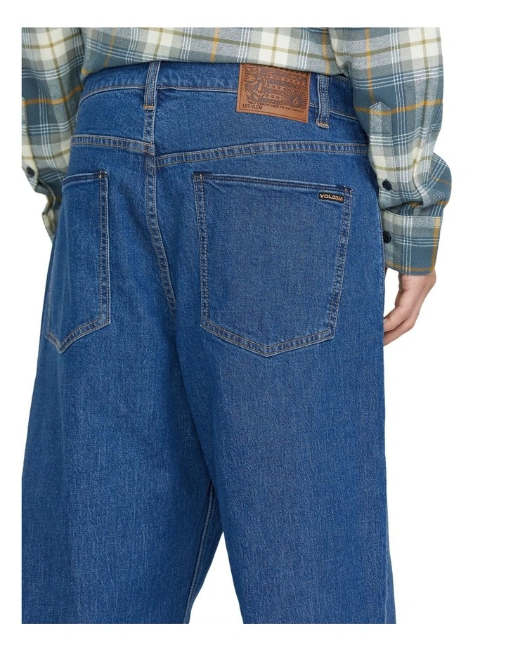 Billow Denim Jeans in Blue image 4