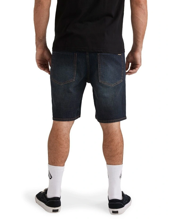 Solver Denim Shorts in Blue image 2