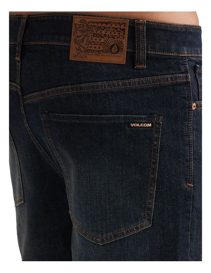 Solver Denim Shorts in Blue image 4