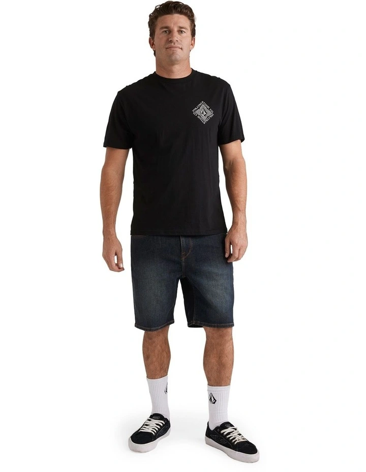 Solver Denim Shorts in Blue image 5