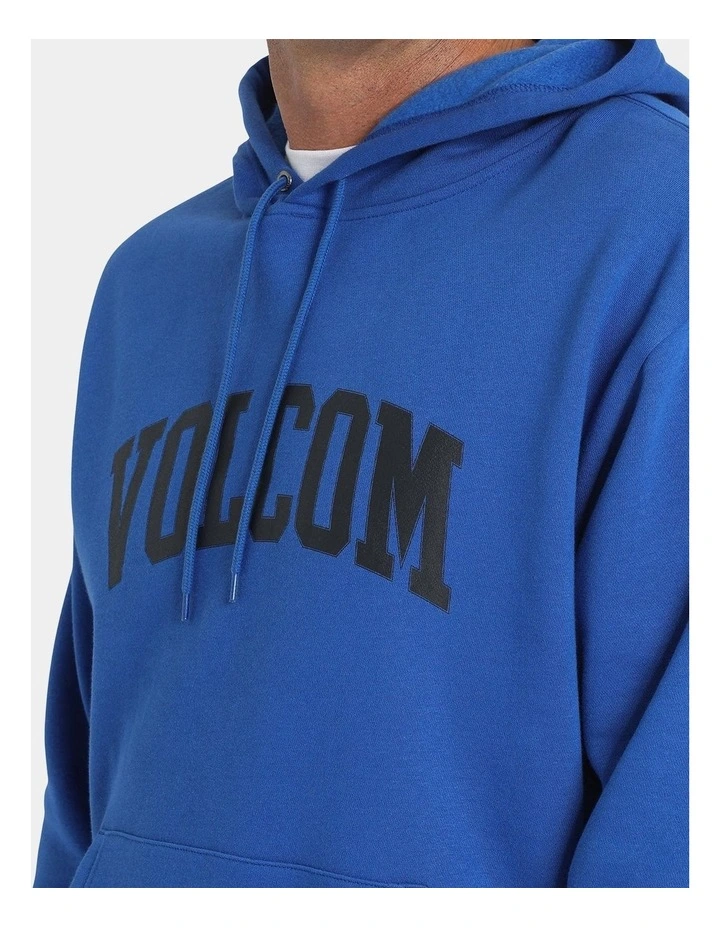 Volsity Pullover Hoodie Blue image 4