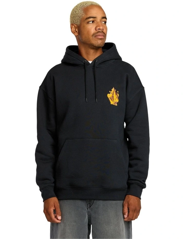 Callum Rooney Pullover Hoodie Black image 1