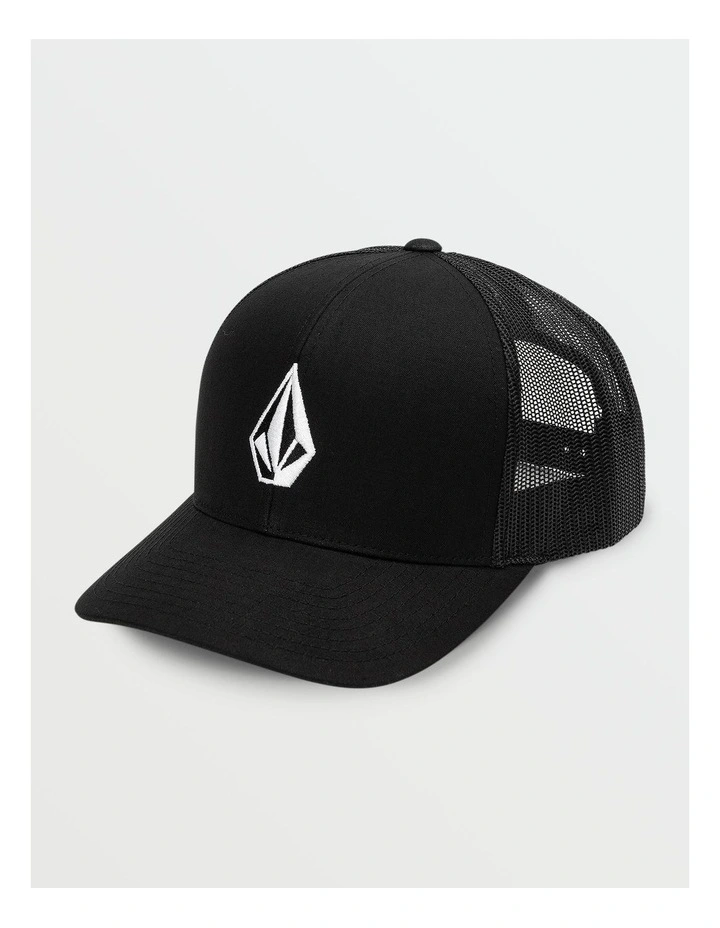 Full Stone Cheese Hat Black image 1