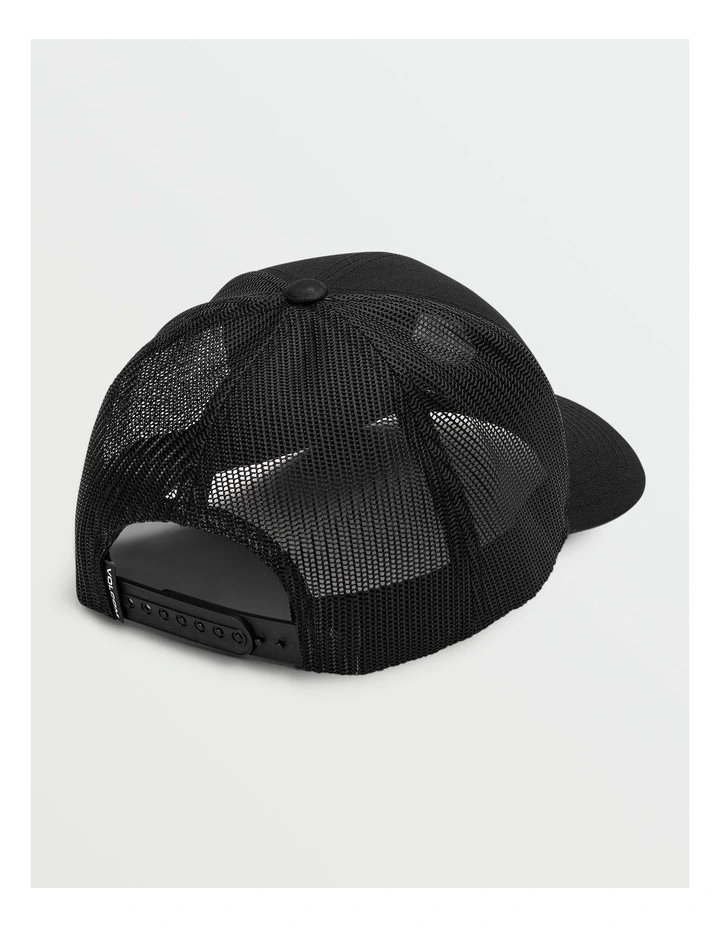 Full Stone Cheese Hat Black image 2