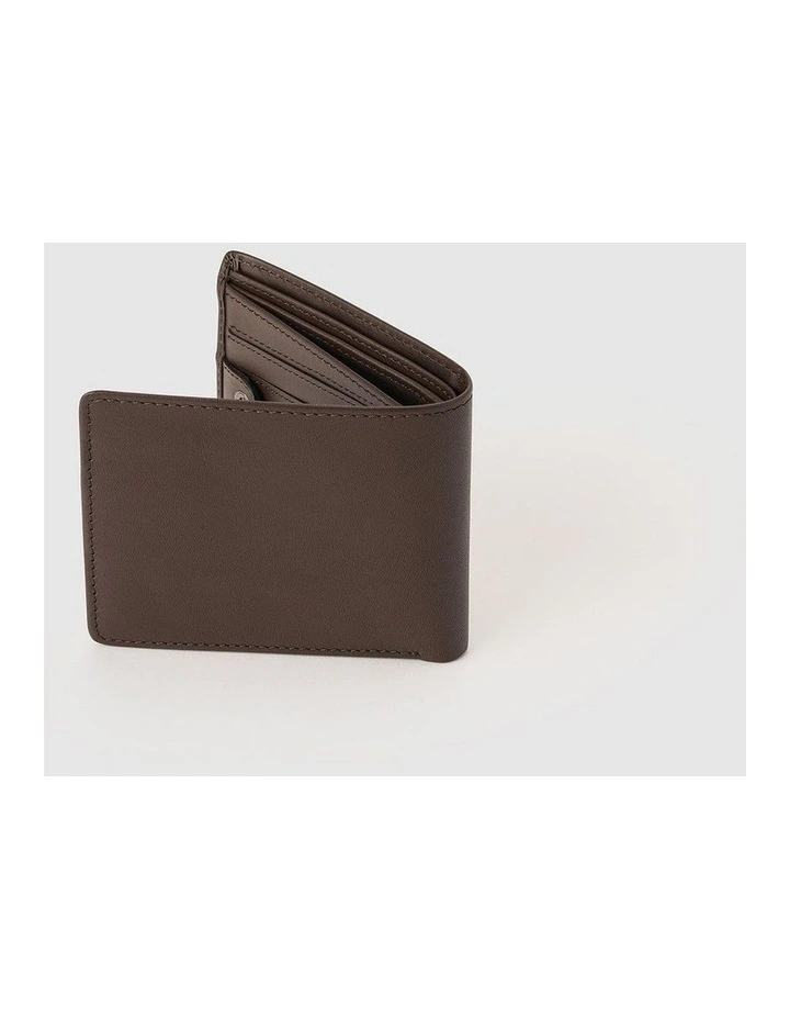 Single Stone Leather Wallet Brown image 2