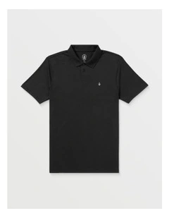 Middler Polo Short Sleeve Shirt Black