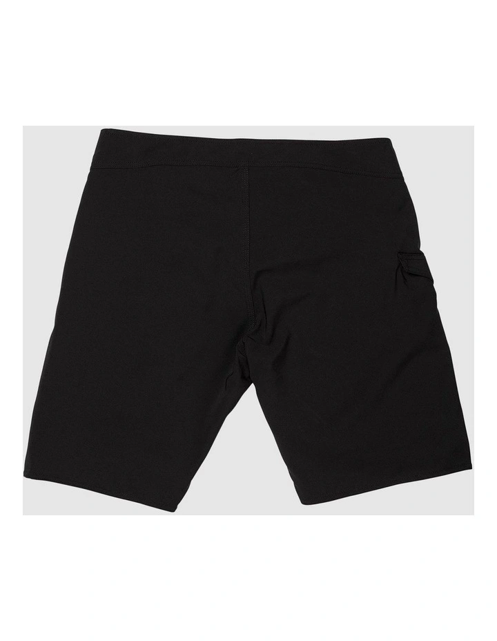 Lido Solid Mod Tech 20 Inch Boardshorts in Black image 2