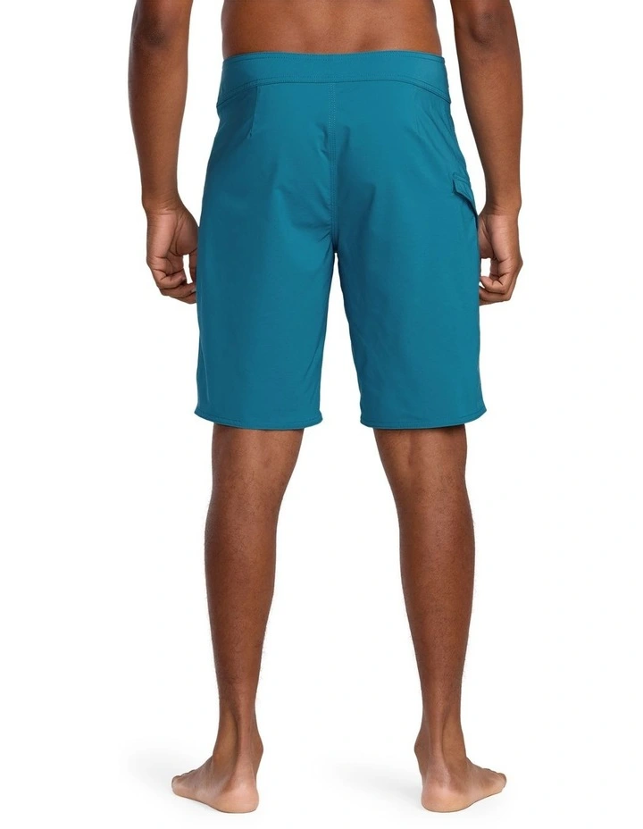 Lido Solid Mod Tech 20 Inch Boardshorts in Blue image 2