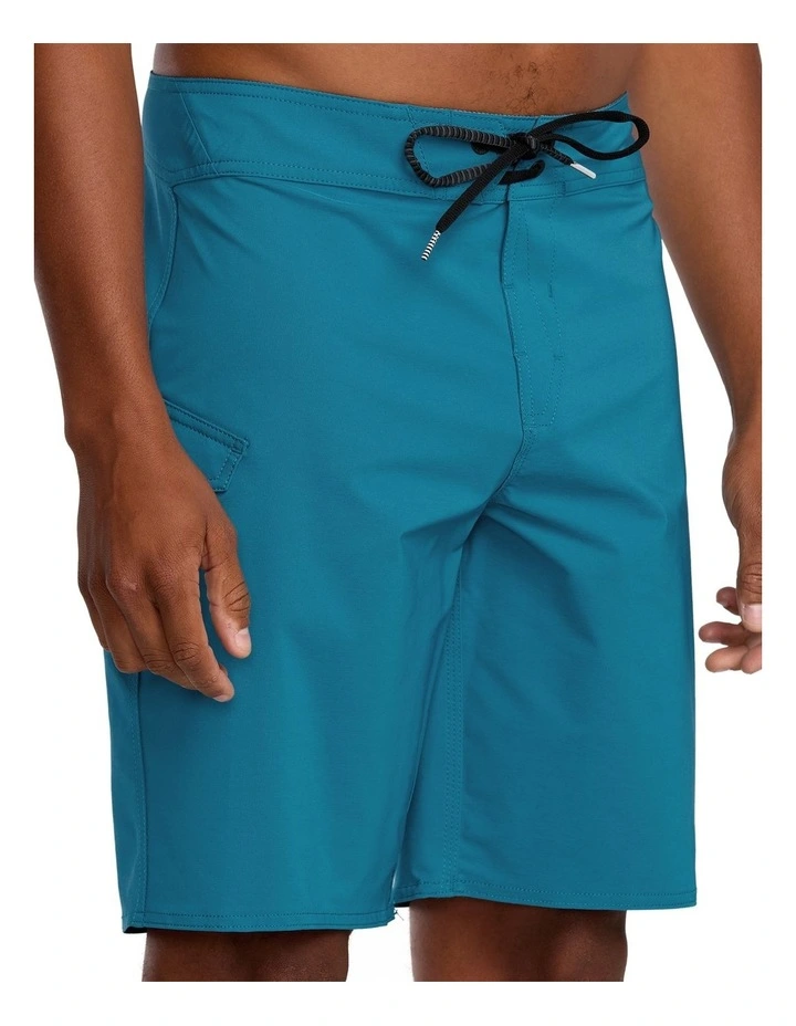Lido Solid Mod Tech 20 Inch Boardshorts in Blue image 4