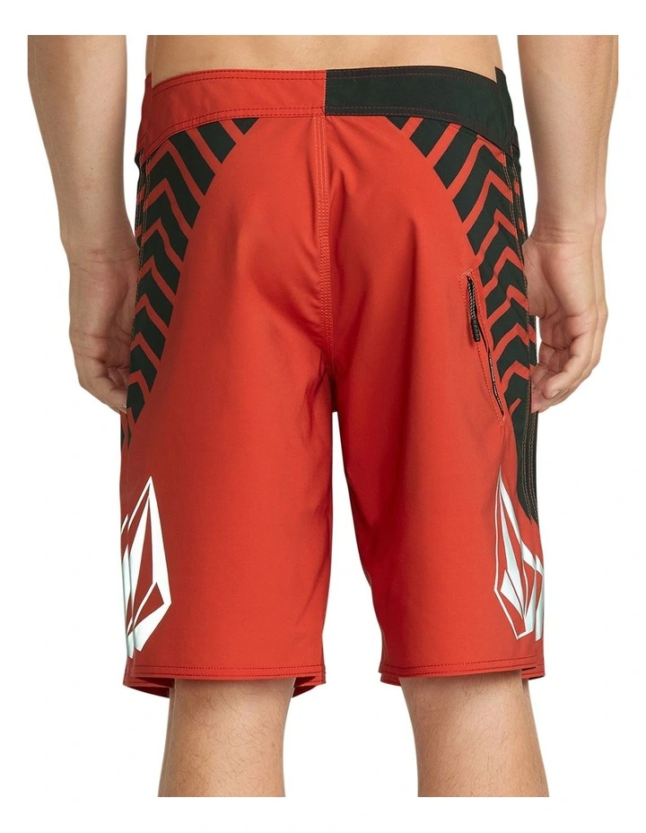 J Robinson Mod Boardshorts 20 Inch in Red image 2