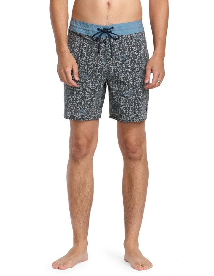 Psych Cotton Stretch Stoney 17 Inch Boardshorts in Assorted image 1