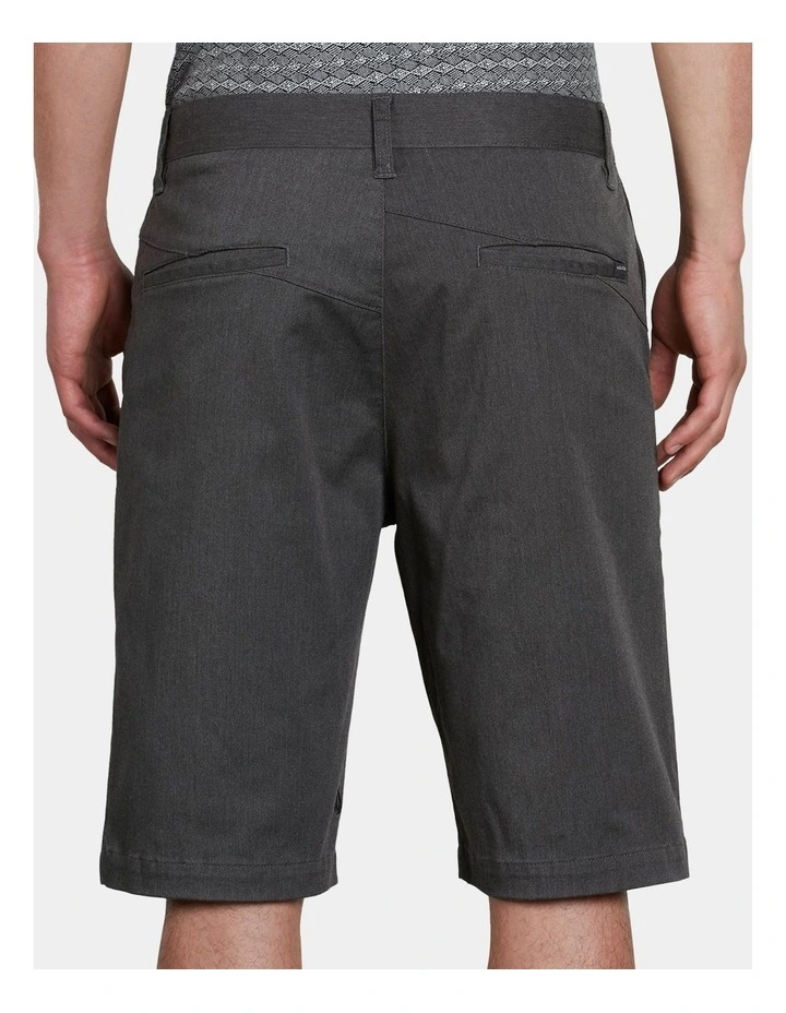 V Monty Stretch Shorts in Grey image 2