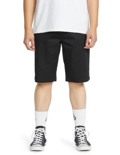 Frickin Modern Stretch 21 Inch Shorts in Black