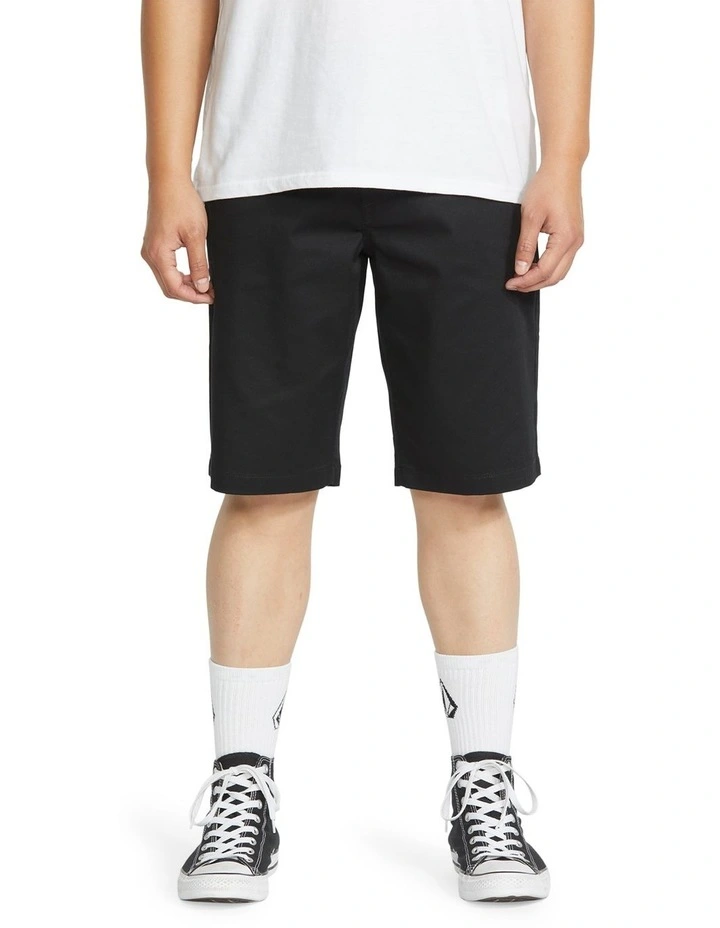 Frickin Modern Stretch 21 Inch Shorts in Black image 1