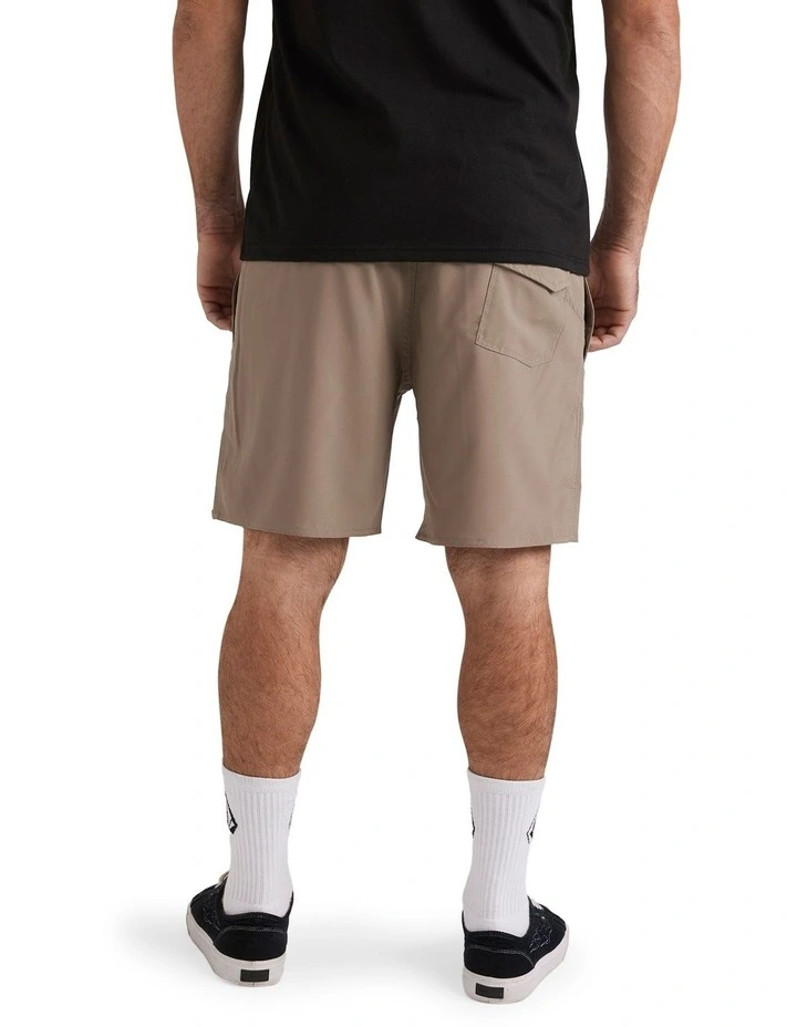 Sparklestone Elastic Waist Shorts in Black image 2