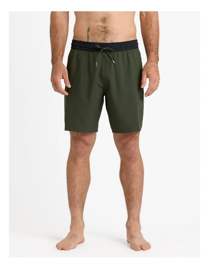 Jones Trunk Boardshorts 18 Inch in Green image 1