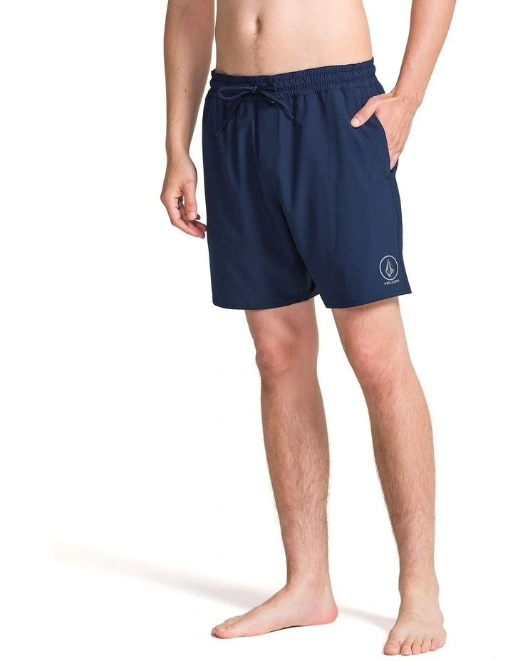 Manic Solid Trunk 17 Inch Boardshorts in Navy image 3