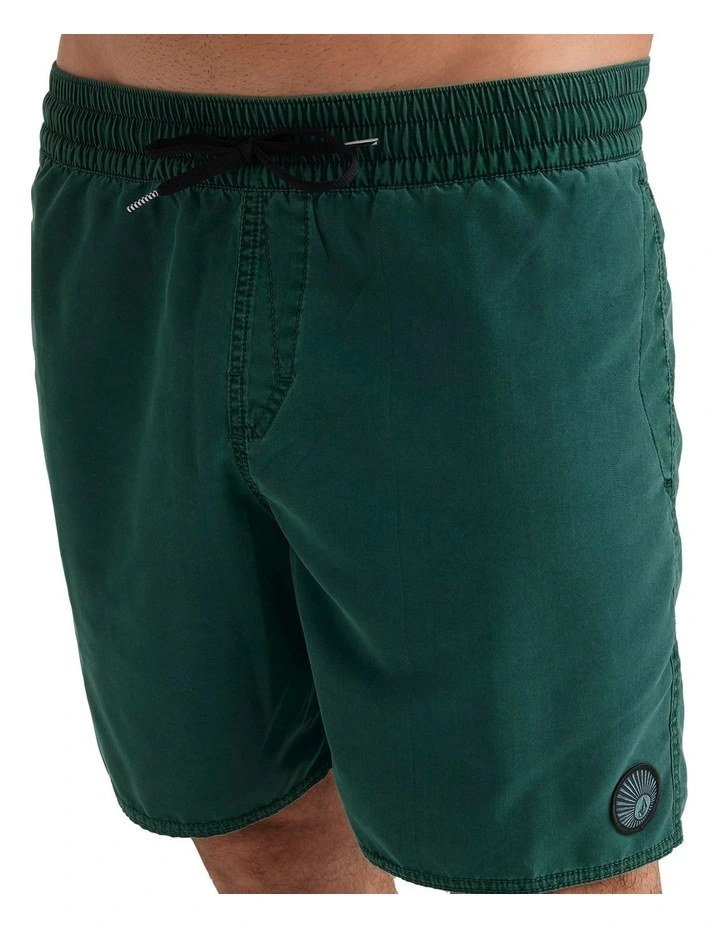 Center Trunk 17 Inch Boardshorts in Green image 4
