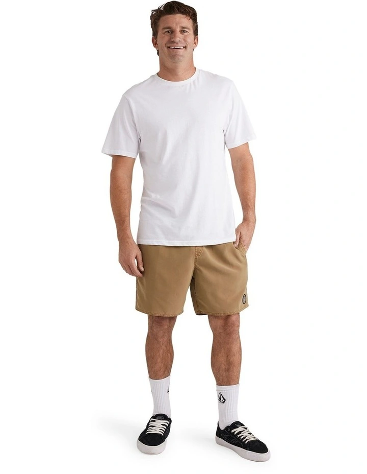 Center Trunk 17 Inch Boardshorts in Green image 5