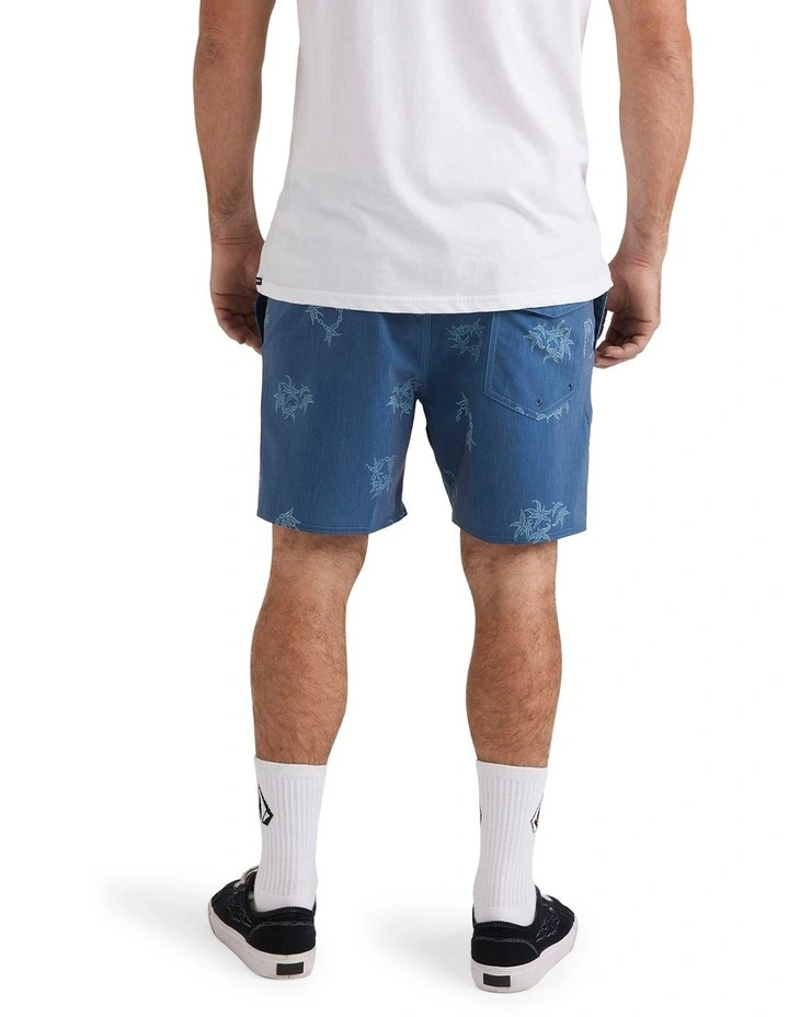 Regal Trop Psych Cotton 17 Inch Boardshorts in Blue image 2