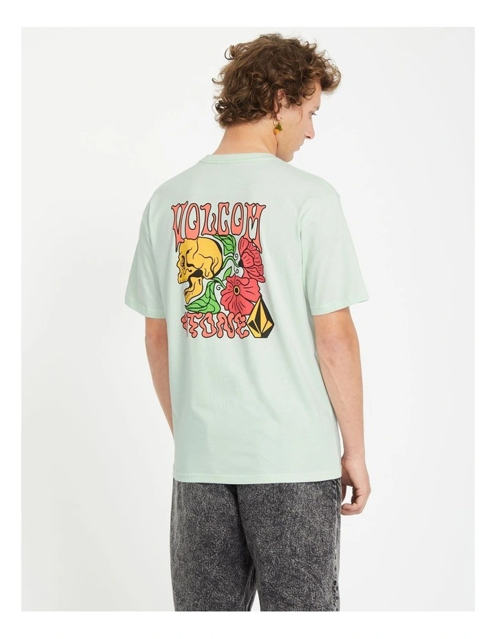 Too Flow Short Sleeve T-shirt in Blue image 2