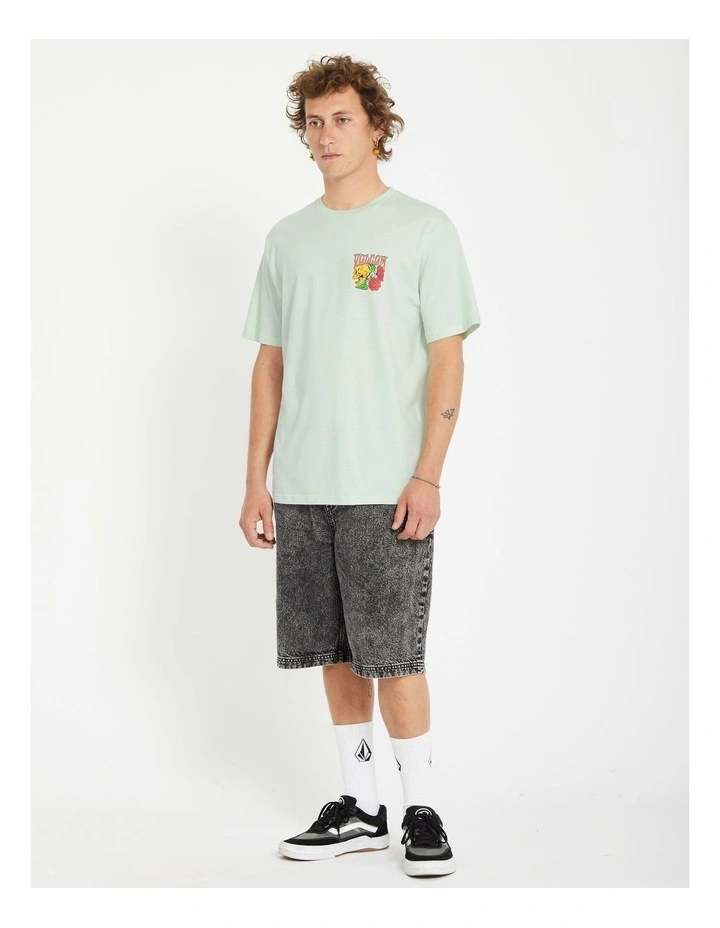 Too Flow Short Sleeve T-shirt in Blue image 4