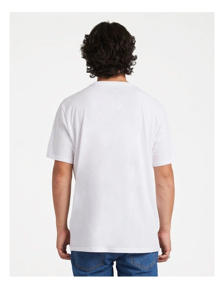 Blocker Short Sleeve T-shirt in White image 2