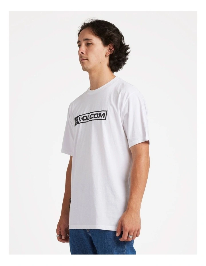 Blocker Short Sleeve T-shirt in White image 3