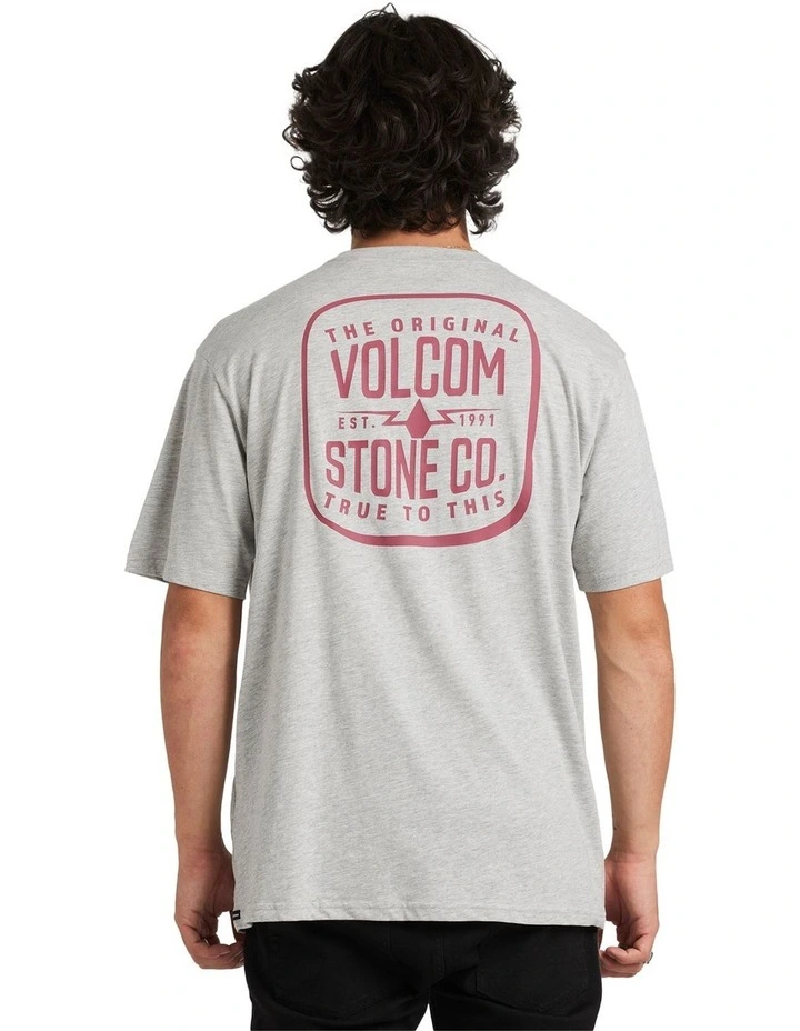 Carbidge Short Sleeve T-Shirt in Grey image 2