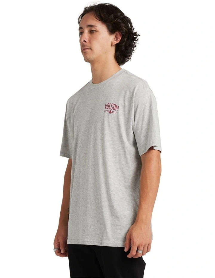 Carbidge Short Sleeve T-Shirt in Grey image 3