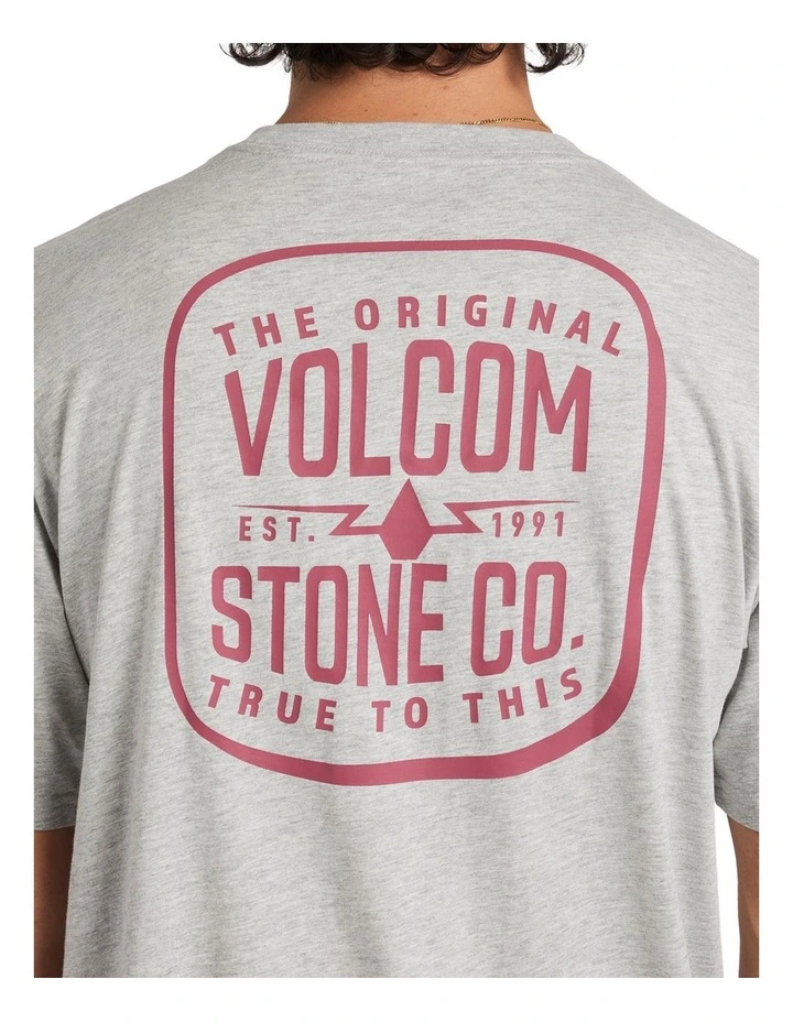 Carbidge Short Sleeve T-Shirt in Grey image 4