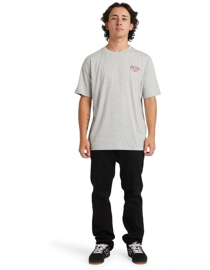Carbidge Short Sleeve T-Shirt in Grey image 5