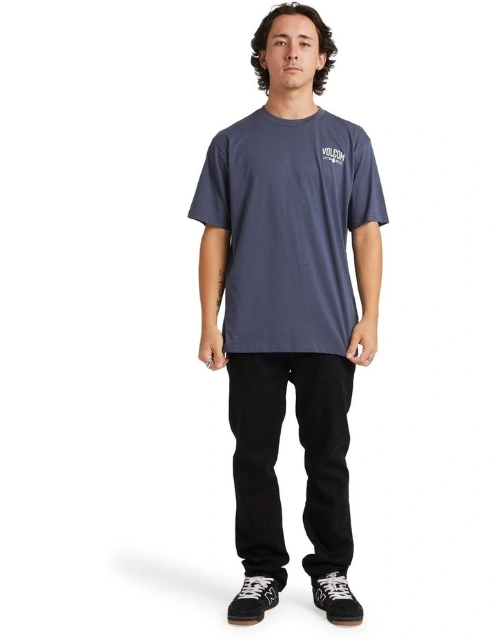 Carbidge Short Sleeve T-Shirt in Blue image 5