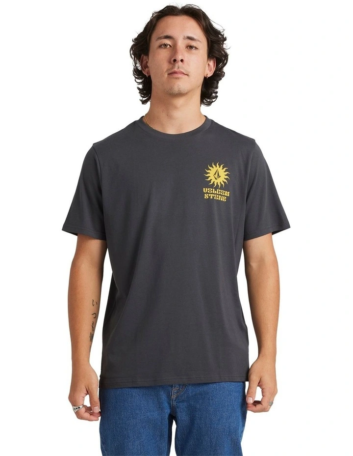 Rayz Short Sleeve T-Shirt in Black image 1