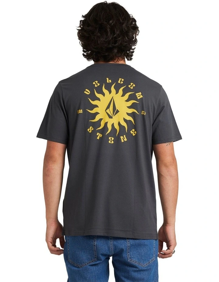 Rayz Short Sleeve T-Shirt in Black image 2