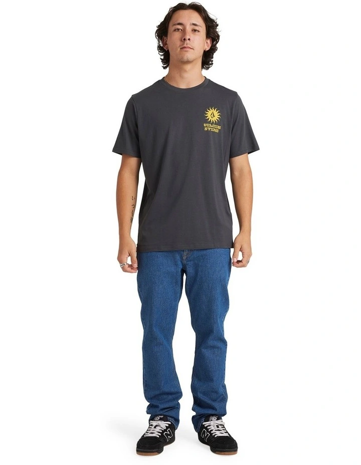 Rayz Short Sleeve T-Shirt in Black image 5