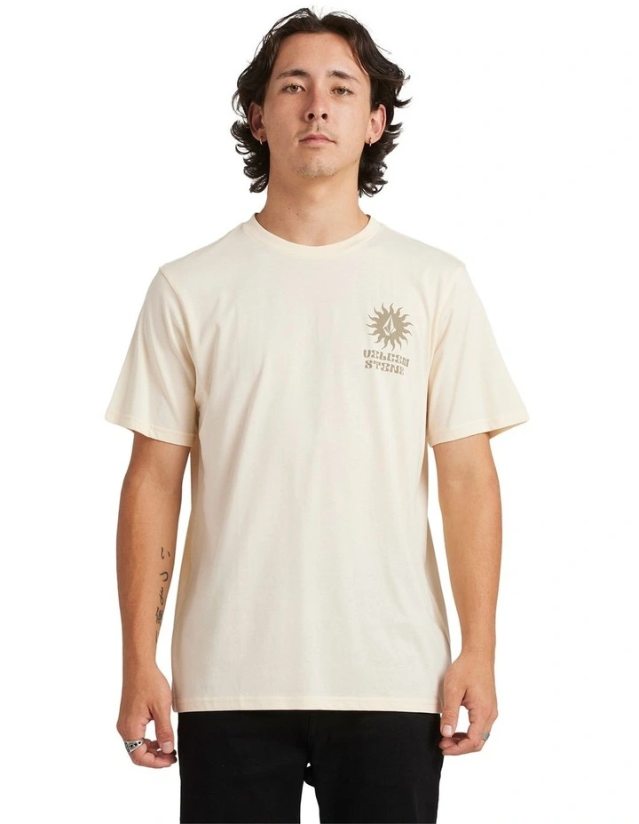 Rayz Short Sleeve T-Shirt in Sand image 1
