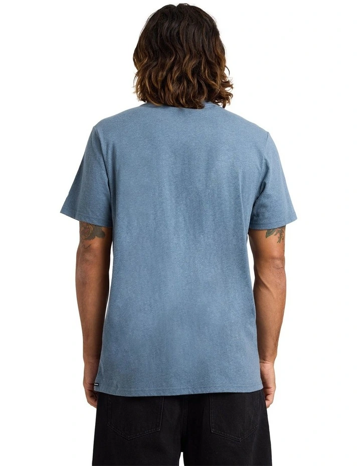 Aus Solid Short Sleeve T-Shirt in Navy image 2