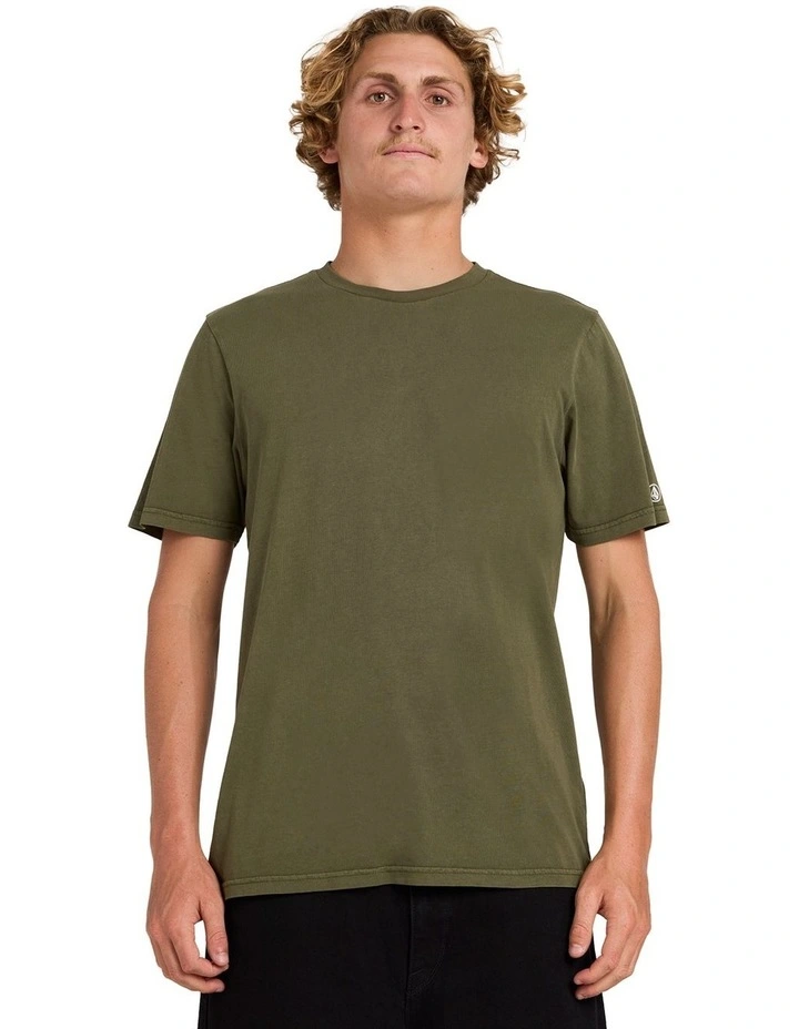 Aus Wash Short Sleeve T-shirt in Green image 1