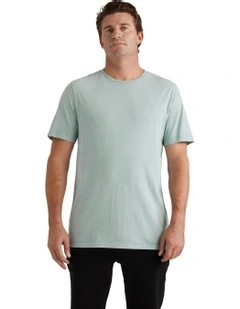 Aus Wash Short Sleeve T-Shirt in Green