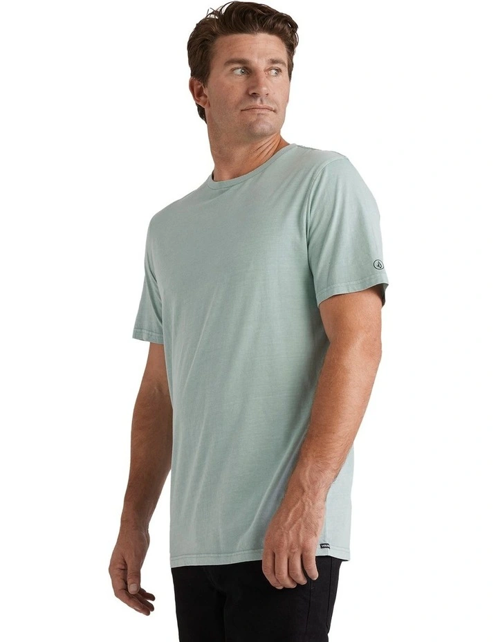 Aus Wash Short Sleeve T-Shirt in Green image 3