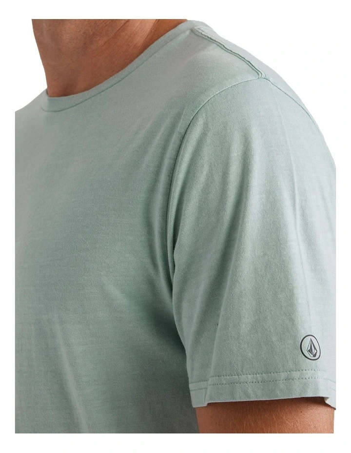 Aus Wash Short Sleeve T-Shirt in Green image 4