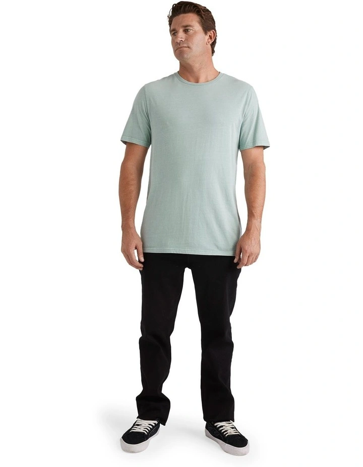 Aus Wash Short Sleeve T-Shirt in Green image 5
