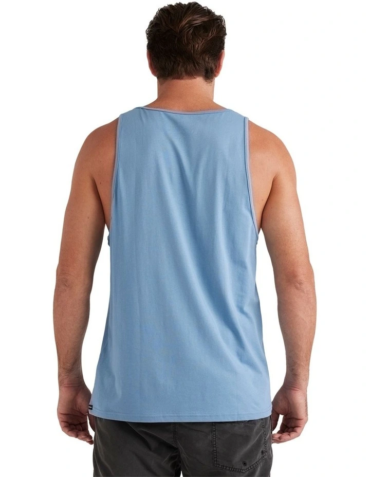 Vortexed Tank Top in Blue image 2