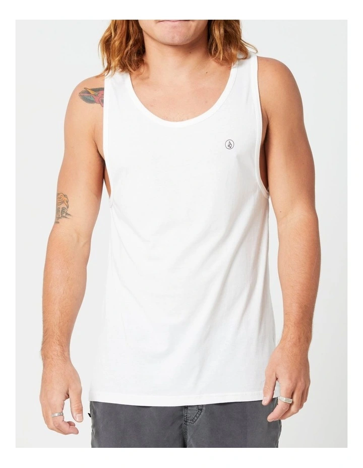 Solid Tank in White image 1