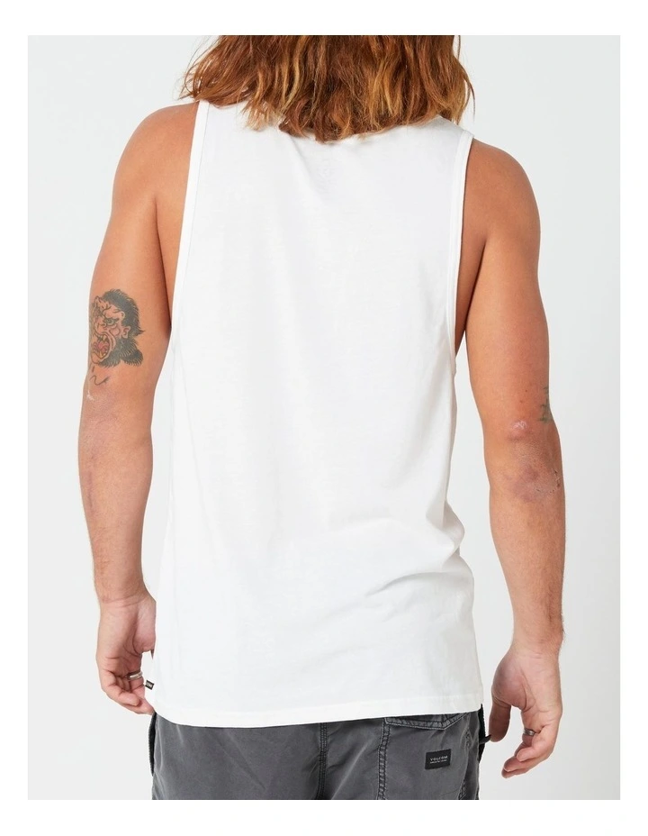 Solid Tank in White image 2
