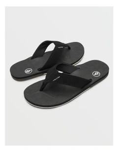 Victor Sandal in Black