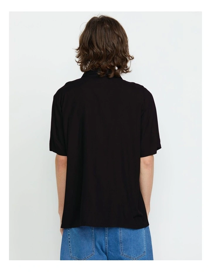 Flip Rygalski Woven Short Sleeve Shirt Black image 2
